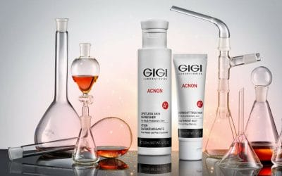 GIGI ACNON a professional line of products for acne treatment.